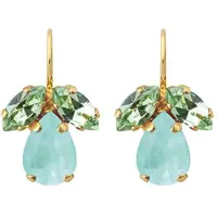 Caroline Svedbom Timo Earrings Gold - Blue - ONE SIZE