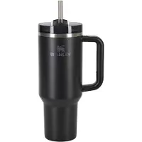Stanley Quencher H2.O FlowState Tumbler ruostumaton tumbler-pullo ja pilli iso Black 1 kpl