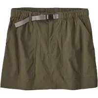 Patagonia Women's Outdoor Everyday Skort Basin Green Hameet XL