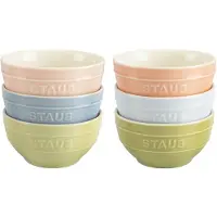 Staub Macaron keraaminen kulhosetti 12 cm, 6 osaa
