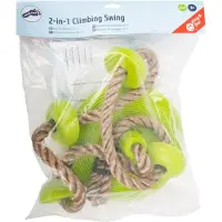Small Foot - Climbing Rope and Swing 2in1 Green 190cm