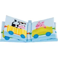 Goki Crinkle Booklet Animals on the Train