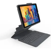Zagg Pro Keys iPad 10,2" 7., 8. ja 9. sukupolvi / näppäimistö / suojakotelo ohjauslevyllä / Bluetooth / QWERTZ