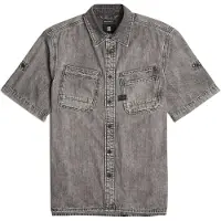 G-Star Slanted Double Pocket Regular Shirt - Grey - Men