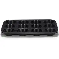 Patisse muffinssivuoka 35 cm musta teräs