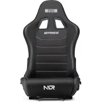Next Level Racing ERS5 Elite Reclining Seat -sarjan istuin, Leather & Suede Edition, musta
