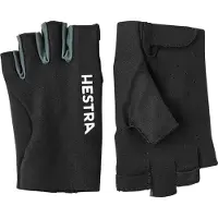 Hestra Ventair Short -pyöräilyhanskat Musta unisex