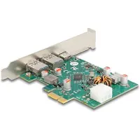 DeLOCK 90229, PCIe, USB 3.2 Gen 1 (3.1 Gen 1), USB Type-C, PCIe 2.0, Vihreä, 5 Gbit/s, 1 kpl