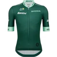 Santini Tour De France Official Green 2025 Kurzarm-radtrikot