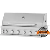 Mustang Upotettava Jewel 6 built-in -kaasugrilli