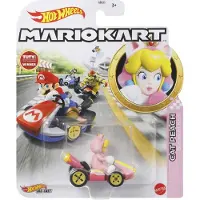 Hot Wheels Mario Kart Cat Peach [Vaaleanpunainen] Standard Kart