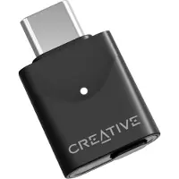 Creative Labs BT-W6, älykäs Bluetooth 5.4 LE -äänilähetin aptX Lossless, USB-C