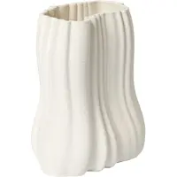 Ferm Living Moire maljakko 20 cm Off-white