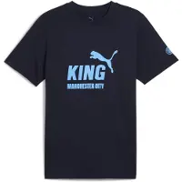 Puma Treenipaita MCFC King - Syvä laivasto/Sininen, koko Small