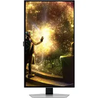 Samsung Odyssey OLED G6 S27DG610SU näyttö 27" QHD 240 Hz, hopea