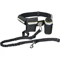 Trixie Vyötärölle kiinnitettävä hands-free talutushihna 100-135cm