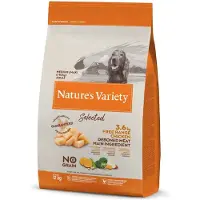 Nature´s Variety 12kg Selected Medium/Maxi Adult vapaana kasvanut kana Nature's Variety