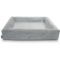 Bia - päällinen Rib Grey No. 4 - 70 x 85 cm - Koirat - Koiranpedit ja pehmusteet - Koiransängyt ja koiranpedit