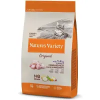 Nature´s Variety Original Sterilized Turkey viljaton kuivaruoka steriloiduille kissoille, 7 kg