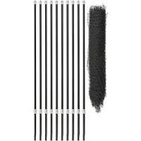 Trixie Mobile dog fence, 15 m, black