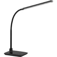 Eglo PÖYTÄVALAISIN EGLO LED LAROA 4,5W 550LM HIMMENNETTÄVÄ MUSTA