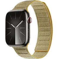 Crong Melange - Magnetic Strap for Apple Watch 38/40/41 mm (yellow melange)