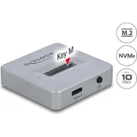 DeLOCK Levyasema - - 64000 - SSD - M.2 - Hopea - 10 Gbit/s