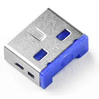 Smartkeeper Basic "USB-A Port" Blocker dunkelblau 10 Stk. (UL03P1DB)