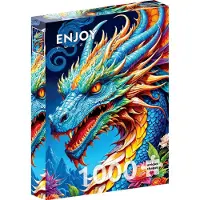 Enjoy Puzzle ENJOY Blue Dragon 1000p palapeli