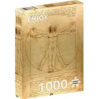 Enjoy Puzzle ENJOY The Vitruvian Man 1000p palapeli