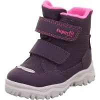 Superfit Husky1 Talvikengät, Dark Purple/Pink, 23