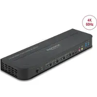 DeLOCK – HDMI KVM Switch 4K 60 Hz with USB 3.0 and Audio (11483)