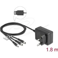 DeLOCK – External Power Supply 5.0V / 2.0A / 10.0W DC 3.5 x 1.35mm, DC 5.5 x 2.1mm, DC 5.5 x 2.5mm (41466)