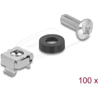 HQ Products – Rack Mounting Set for 10″ and 19″ 100 pieces (42432)