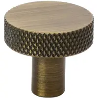 Beslag Design Flat Knob 26 - Nupit & Vetimet Alumiini Antiikkinen pronssi - 309153-11