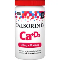 Calsorin 500 mg + D3 20 mikrog 100 tabl