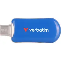 Verbatim – Plectra USB-C Flash Drive Blue 128GB (30233)