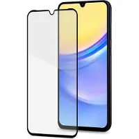 Celly Täyslasinen näytönsuoja Karkaistu lasi Galaxy A15 4G / A15 5G