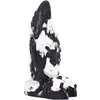 FantasyColors Rhegax Dildo Black-White 20 cm