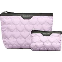 Gillian Jones Urban Travel 2-piece set - Purple hearts