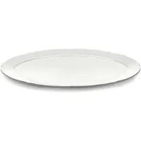 Serax Silhouette ovaali lautanen L 21x30 cm 4 kpl White