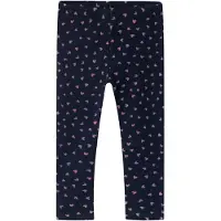 Name it Leggingsit 'NMFDavina' tummansininen / orkkidea / vaaleanvioletti
