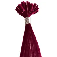BLONG sinettihius, 20 kpl, #530 purppuran punainen, 45cm