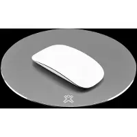 Xtrememac – Round aluminum mouse pads - Space Grey (XM-MPR-GRY)