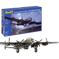 Revell Lancaster B.III Dambusters pienoismalli