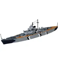 Revell Bismarck 1:1200 pienoismalli