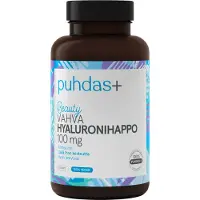 Raw Organic Puhdas+ Vahva Hyaluronihappo 100 mg, 120 kaps