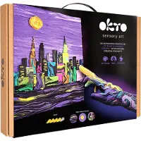 Okto Luova setti Muovailumassa - 3D-maalaus New York Skyline (30*40 cm)
