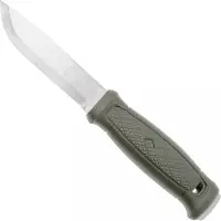 Morakniv Garberg Stainless 14472 Satin 14C28N, Green Polyamide, bushcraft knife