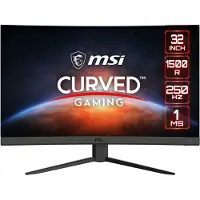 MSI G32C4X, 80 cm (31.5"), 1920 x 1080 pikseliä, Full HD, 1 ms, Musta (9S6-3DA61T-035)